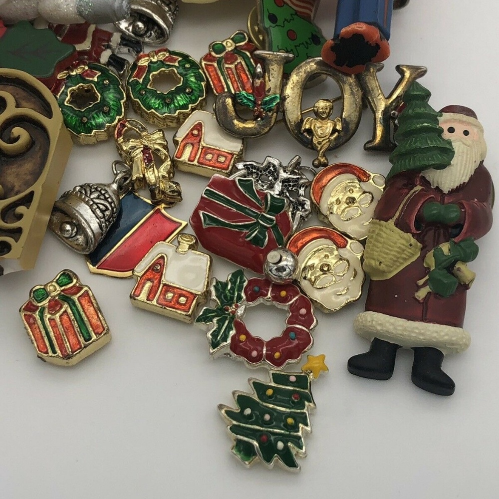 Retro Vintage Christmas Craft Lot Hallmark